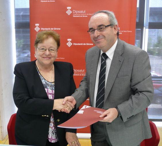 Dipsalut i la Fundació Jaume Casademont signen un conveni per a les beques Educar Menjant