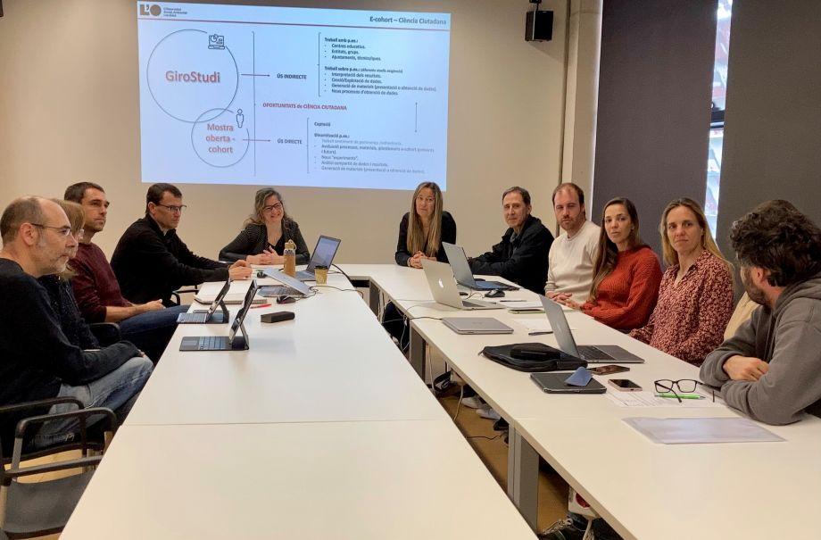 Reunió entre l'equip de l'Observatori i alguns dels membres del comitè científic, 31 març 2023, Parc Científic de Girona (IV)
