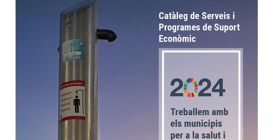 Portada Catàleg de Serveis 2024 de Dipsalut