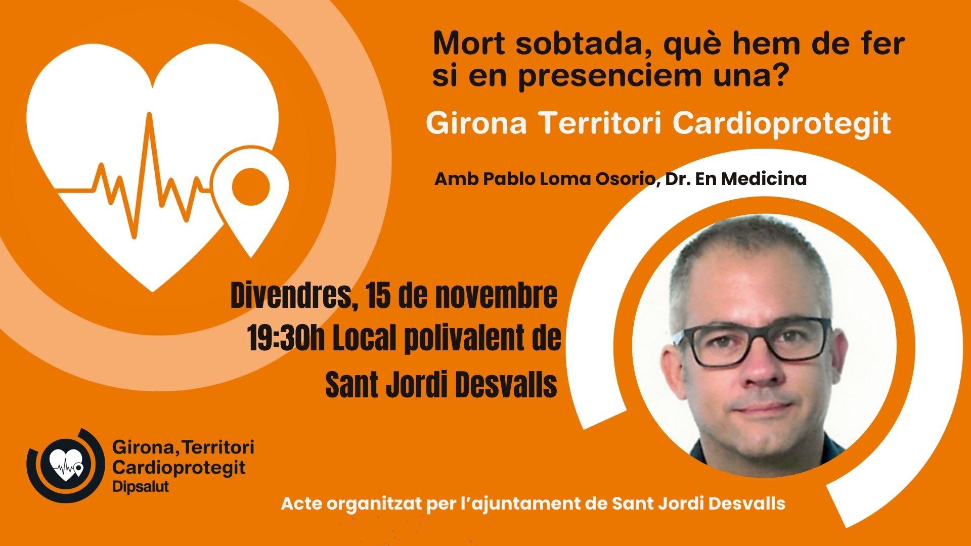 Conferència del doctor Pablo Loma a Sant Jordi Desvalls