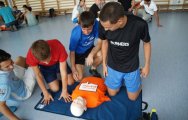 Entrenadors i àrbitres de Futbol7 han après com actuar en cas d’aturada cardíaca