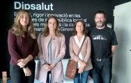 Visita de representants de l\'Agència de Salut Pública de Catalunya