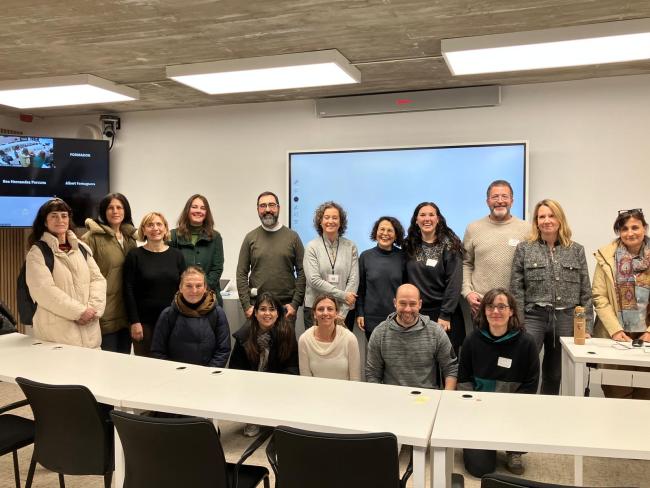 Foto de grup de la jornada Dipsalut ASPCAT