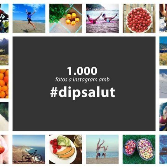 L’etiqueta #dipsalut aconsegueix mil imatges a Instagram 
