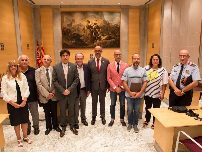 Acte protocol·lari de signatura d'acords de col·laboració