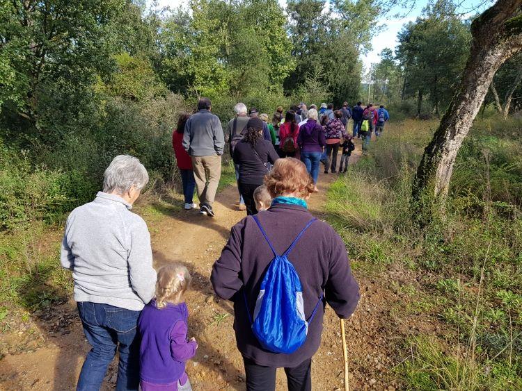 Imatge d'una de les activitats realitzades el passat mes de novembre. Brunyola i Sant Martí Sapresa.