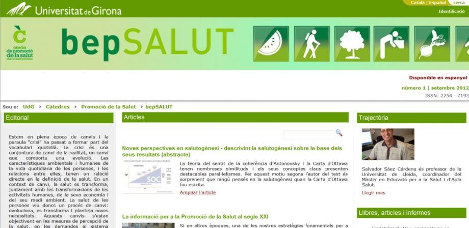 Neix el butlletí electrònic de promoció de la salut bepSALUT