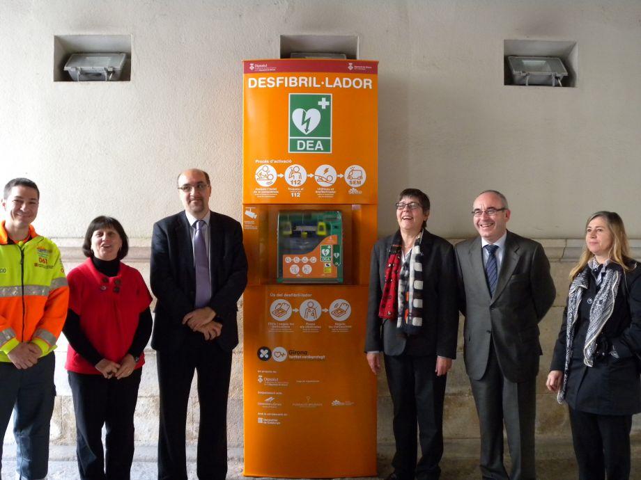 La ciutat de Girona disposarà de 42 desfibril·ladors cedits per Dipsalut