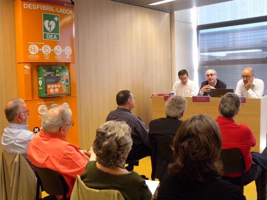 Trobada amb entitats de prevenció de les malalties cardiovasculars i ajuda als afectats