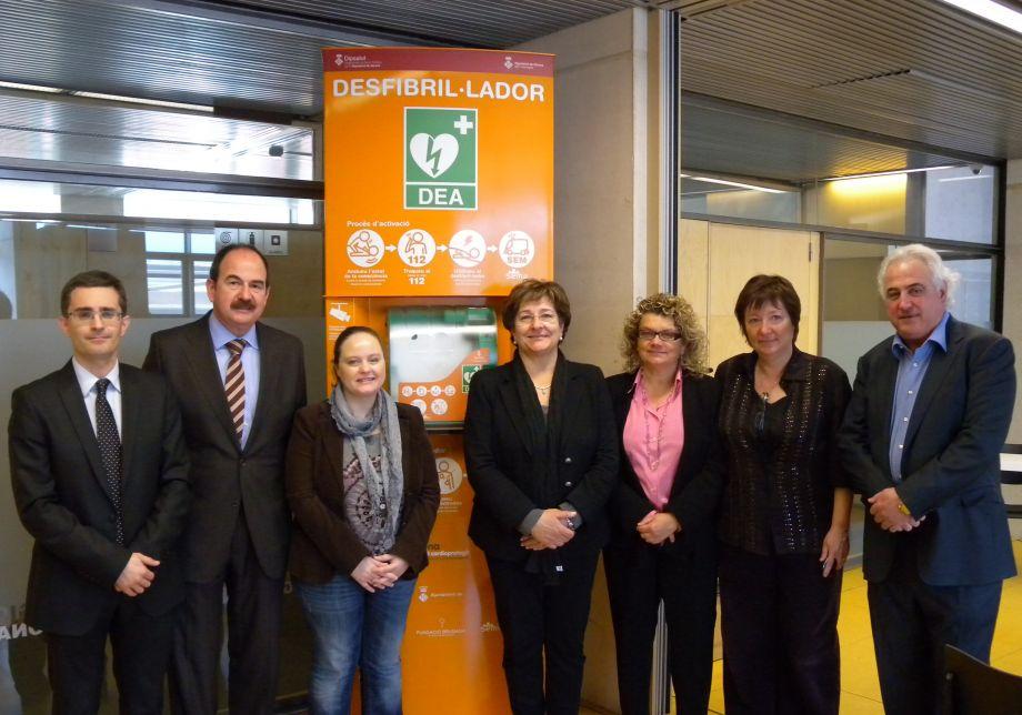 Diputats al Parlament de Catalunya visiten Dipsalut