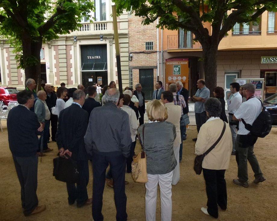 Posada en ús del desfibril•lador de Sant Joan de les Abadesses