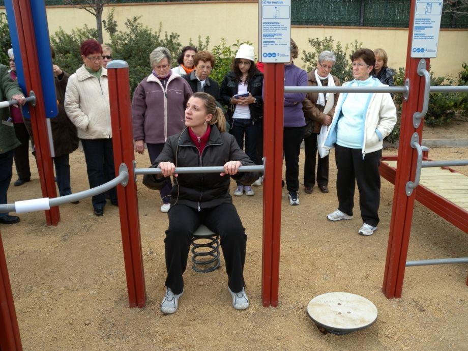 inauguració dels Parcs Urbans de Salut de Maçanet de la Selva