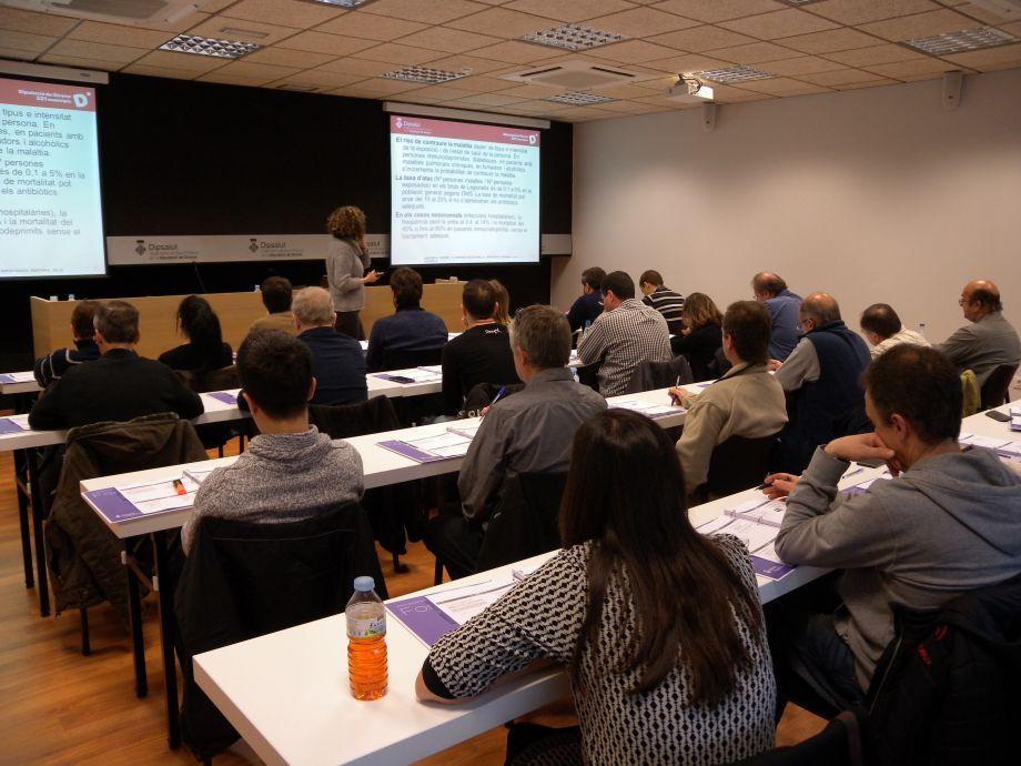 Imatge d'un dels cursos organitzats per Dipsalut