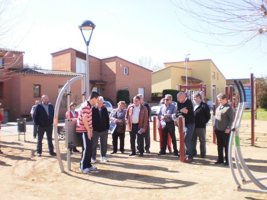 Cornellà del Terri inaugura els seus Parcs Urbans de Salut