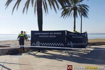 La Policia Local de Roses salva un home amb el desfibril·lador