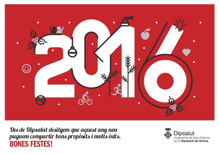 Dipsalut us desitja unes bones festes
