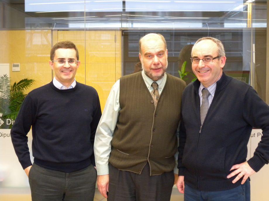 Andreu Segura, president de SESPAS, visita Dipsalut