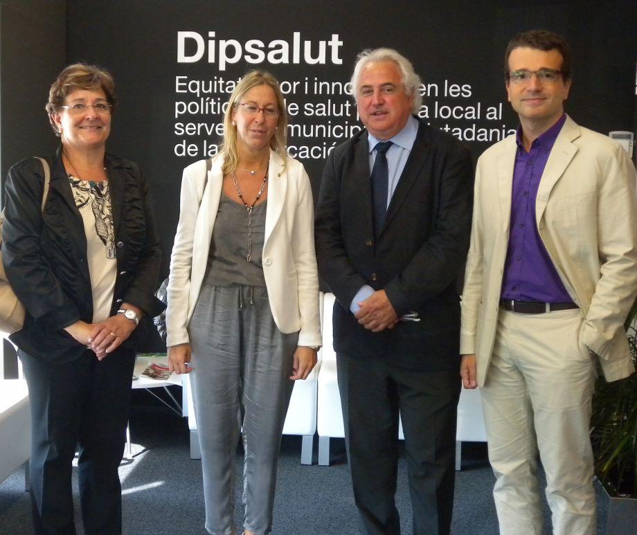 La consellera de Benestar i Família visita Dipsalut