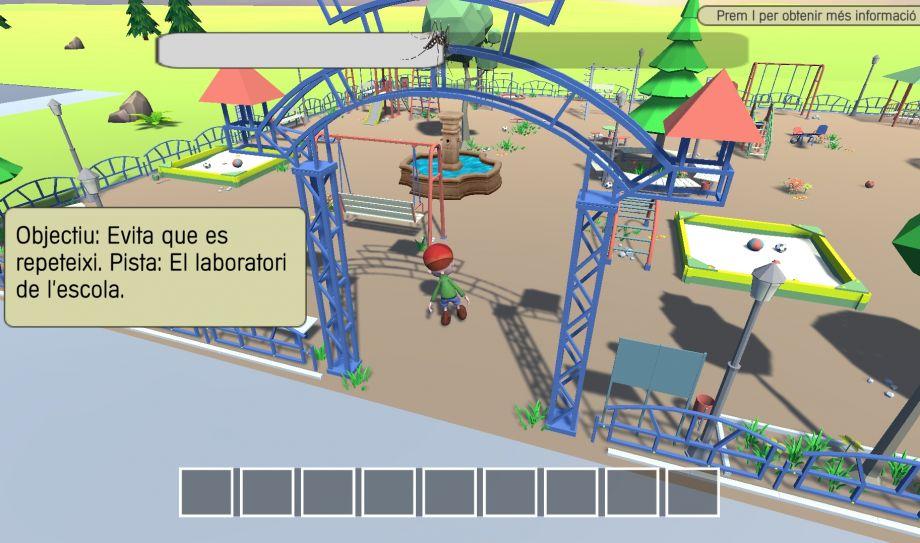 Captura de pantalla d'un moment del joc