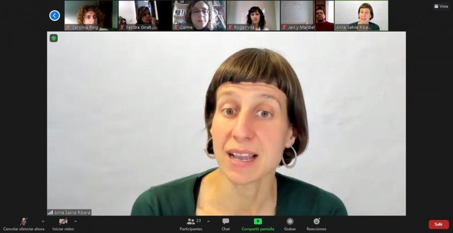 Imatge de la sessió duta a terme aquest 24 de febrer