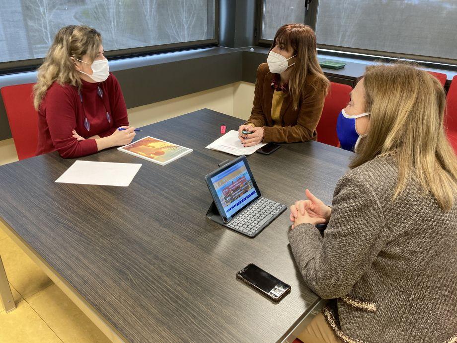 Imatge de la reunió de treball celebrada aquest 8 de març a Dipsalut (II)
