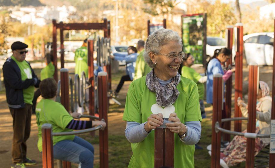 Imatge d'arxiu d'una sessió de dinamització del programa de Parcs i Xarxes