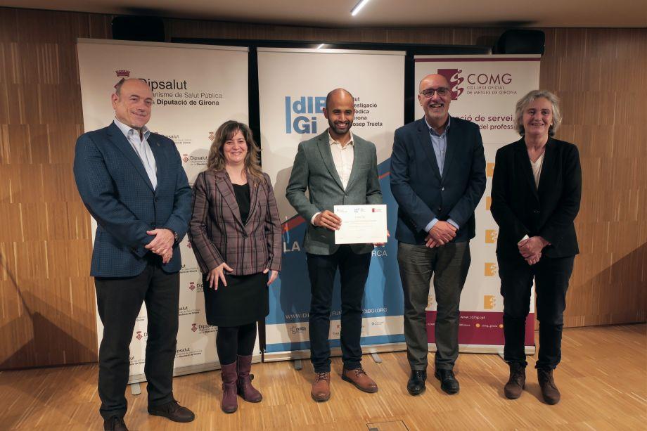 Imatge del lliurament de l'ajuda. Seu del COMG, 31 de març de 2022