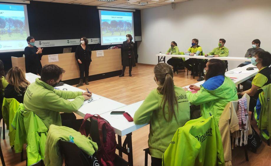 Fotografia de la primera sessió del curs, celebrada al Parc Científic aquest 10 de novembre