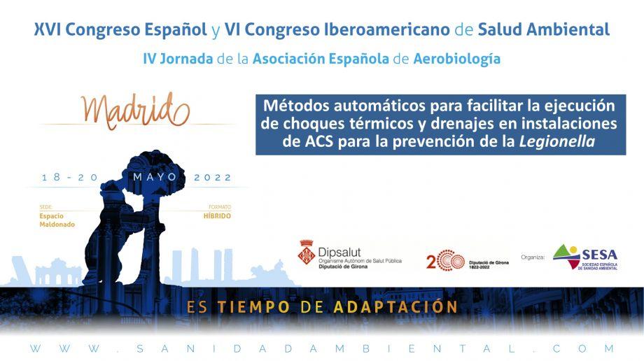 Imatge de portada d'una de les comunicacions que es realitzaran als congressos