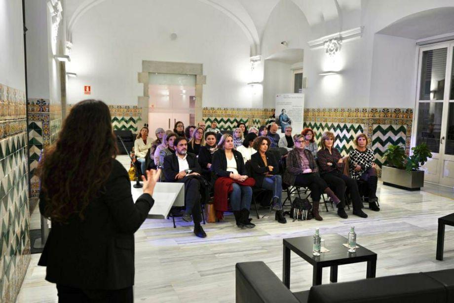 Fotografia d'un instant de l'acte de commemoració. Autoria: M.Millan/Diputació