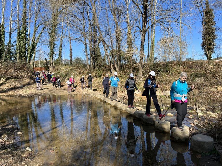 Imatge d'una de les activitats realitzades dins el programa de Parcs i Itineraris, al municipi de Sant Gregori